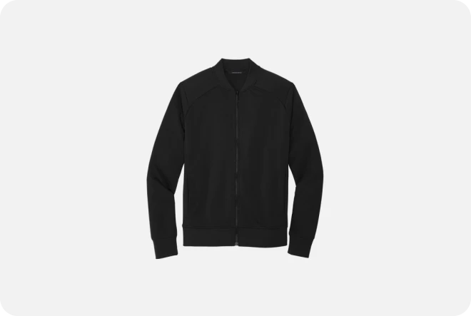 Mercer+Mettle® Double-Knit Bomber Sanmar MM3000