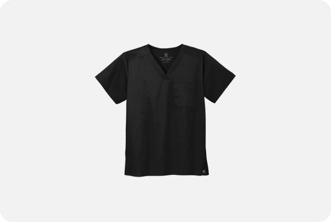 Wink® Unisex WorkFlex Chest Pocket V-Neck Top  Sanmar WW3160